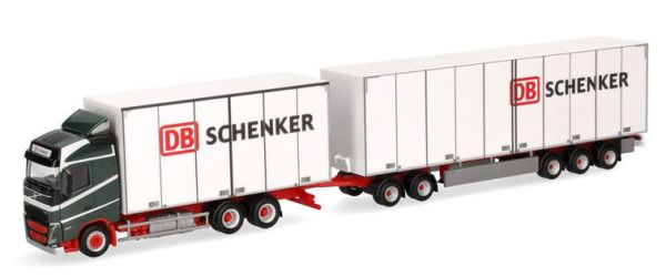 HER316163 - VOLVO FH GL 6x4 with dolly and 3-axle trailer DB SCHENKER - 1