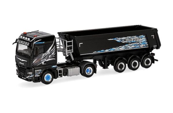 HER319928 - MAN TGX GM 4x2 with tipper, 3-axle, WAGNER MITTELESCHENBACH - 1