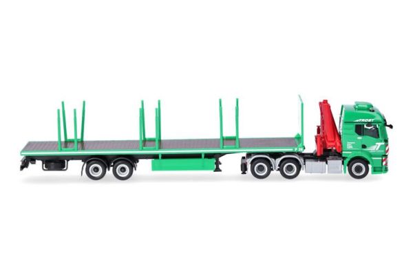 HER320368 - MAN TGS TM 6x4 with TROST 2-axle trailer - 1
