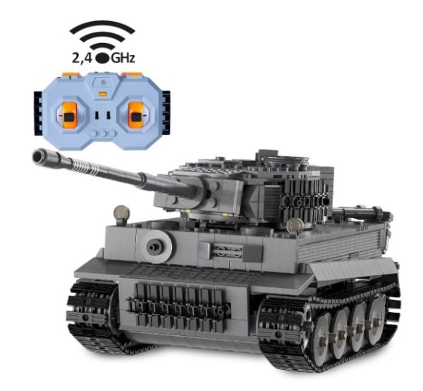 JAM402894 - Radio-controlled TIGER tank - Bricks - 925 pieces - 1