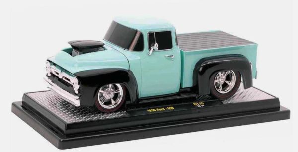 M2M-40300-115A - 1956 Ford F-100 blue - 1