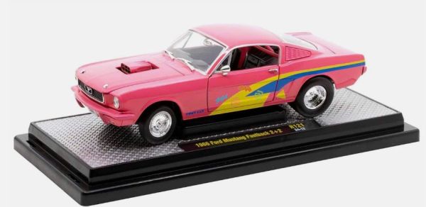 M2M-40300-121B - FORD Mustang Fastback 2+2 1966 Pink - 1