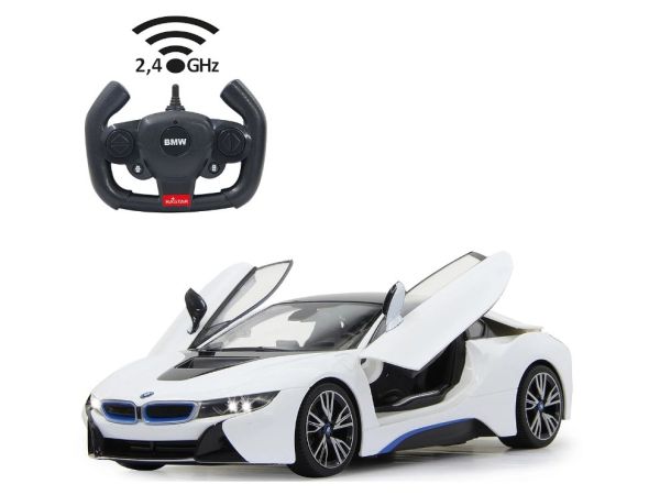 JAM404571 - BMW i8 White (opening doors) - Radio-controlled - 1