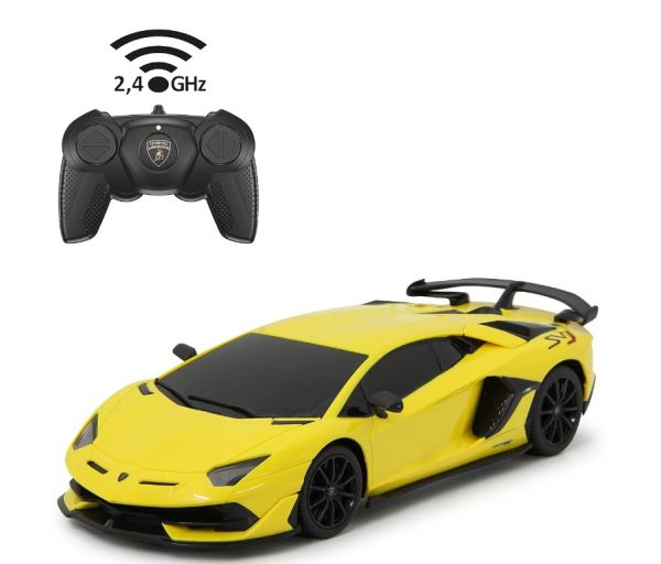 JAM405187 - Lamborghini Aventador SVJ Yellow - Radio-controlled - 1