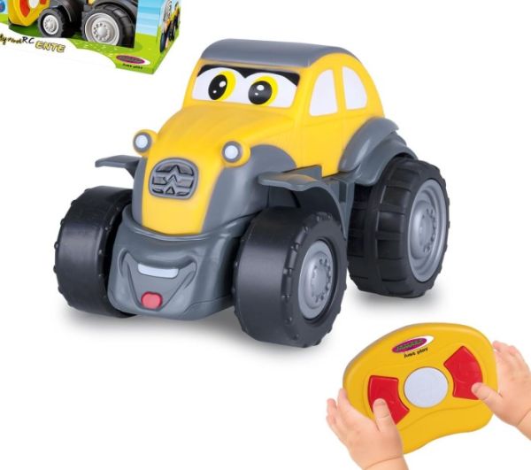 JAM405323 - My first radio-controlled tractor - yellow tractor with sounds - 1