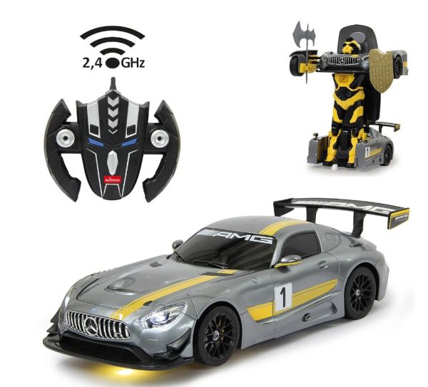 JAM410028 - MERCEDES-AMG GT3 Grey - Transformable - Radio-controlled - 1