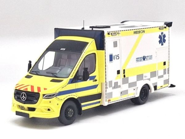 PER410 - MERCEDES-BENZ Sprinter WAS AR SAMU - with decals: 94 and 92 - Limited to 100 units. - 1
