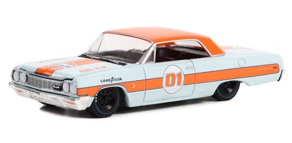 GREEN41150-A - CHEVROLET Impala SS 1964 GULF from the series RUNNING ON EMPTY in blister pack - 1