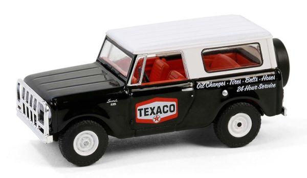 GREEN41165-B - HARVESTER Scout 1963 black TEXACO from the TEXACO series in blister pack - 1