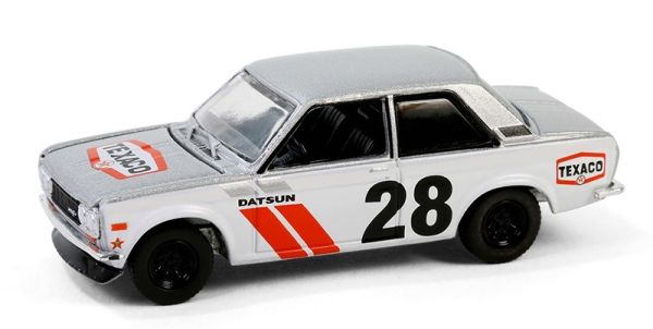 GREEN41165-C - NISSAN Datsun 510 Widebody 1970 TEXACO from the TEXACO series in blister pack - 1