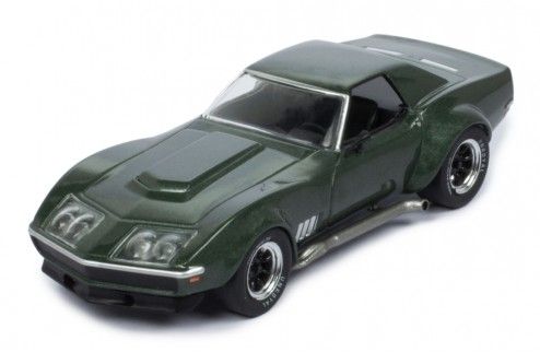 IXOCLC414N - CHEVROLET Corvette C3 custom 1972 metallic green - 1