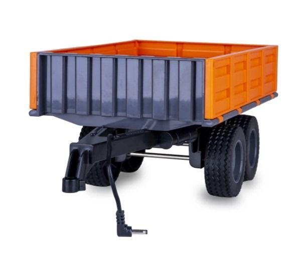 JAM423280 - Radio-controlled orange dump trailer - 1