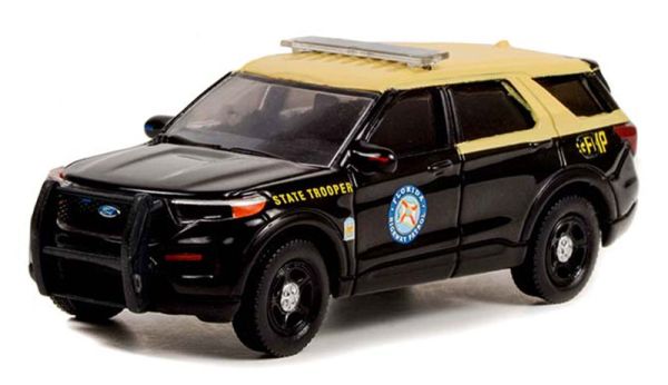GREEN42990-F - FORD Police Interceptor Utility 2021 Florida Hoghway Patrol in blister pack - 1