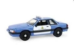 GREEN43065-A - 1991 Ford Mustang - RCMP (Royal Canadian Police) from the Hot Pursuit series - Canada Special Edition, still sealed - 1