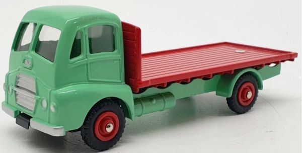 DIN432 - Flatbed truck - red and green - GUY WARRIOR - Atlas Edition - 1