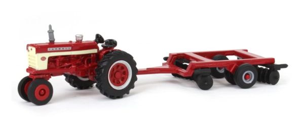 ERT44377 - FARMALL 460 with stubble cultivator - 1