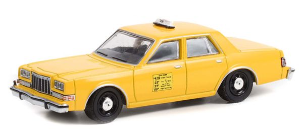 GREEN44945-F - DODGE Diplomat 1984 taxi from the THELMA & LOUISE series in blister pack - 1