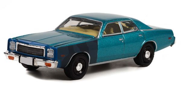 GREEN44960-B - PLYMOUTH fury 1977 from the TV series HUNTER under blister - 1