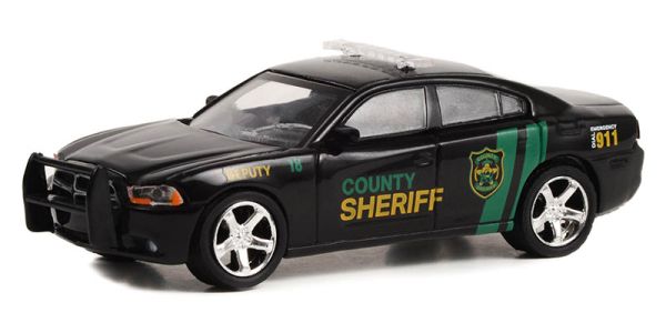 GREEN44980-D - DODGE Charger Pursuit Sheriff 2011 from the TV series YELLOWSTONE in blister pack - 1