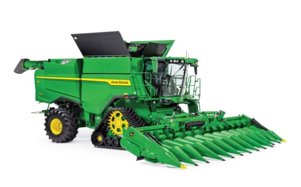 ERT45990 - JOHN DEERE S7 900 Combine Harvester with 2 Tracked Heads - Prestige Collection - 1