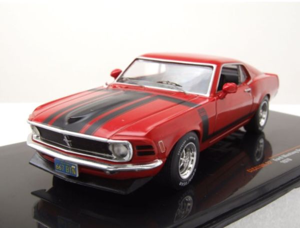 IXOCLC476N.22 - 1970 FORD mustang boss 302 red - 1