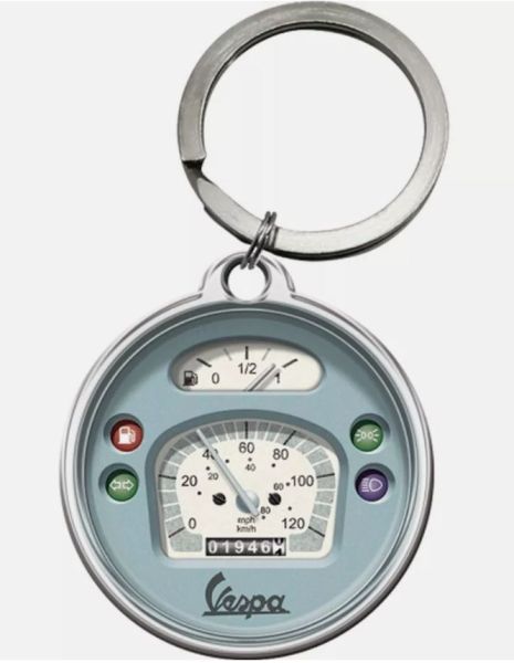 KEY48030 - VESPA speedometer keyring - 1