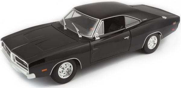 MST31387BL - 1969 Dodge Charger R/T Black - 1