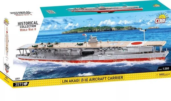 COB4851 - IJN AKAGI Aircraft Carrier - 3573 Pieces - 1