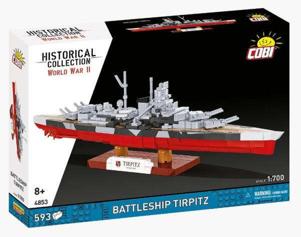 COB4853 - Battleship Tirpitz - 593 pieces - 1