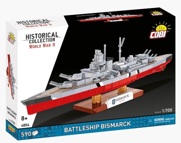 COB4854 - Battleship Bismarck - 590 pieces - 1