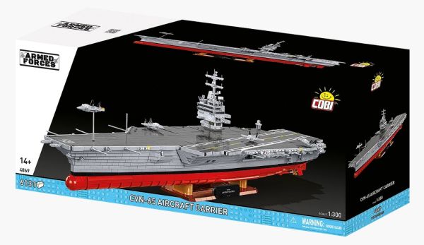 COB4869 - Aircraft Carrier CVN-65 - 6131 pieces - 1