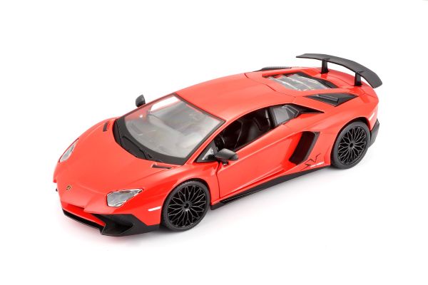 BUR21079 - LAMBORGHINI Aventador LP 7504 SV Red - 1