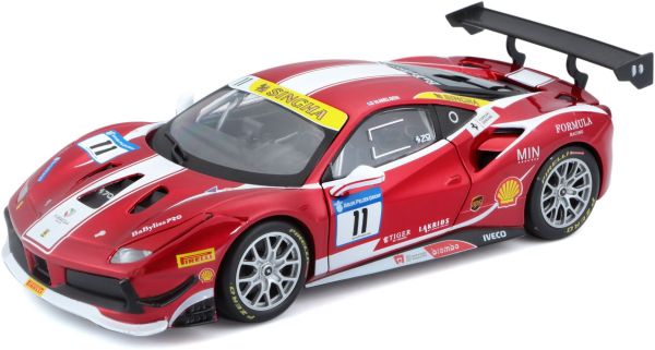 BUR26308 - 2017 FERRARI 488 Challenge #11 – Red - 1