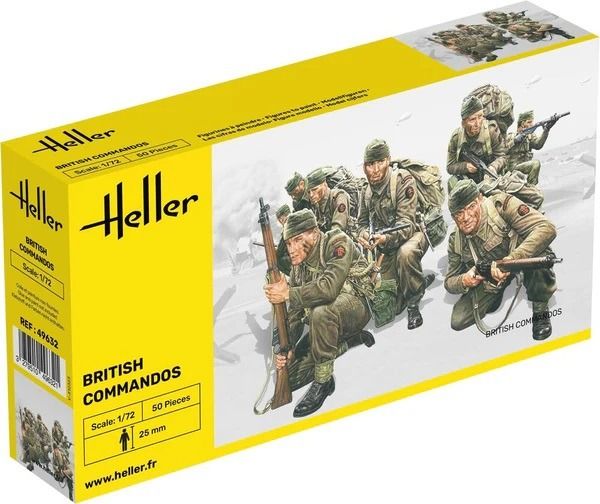 HEL49632 - British Commando Forces to assemble and paint - 1
