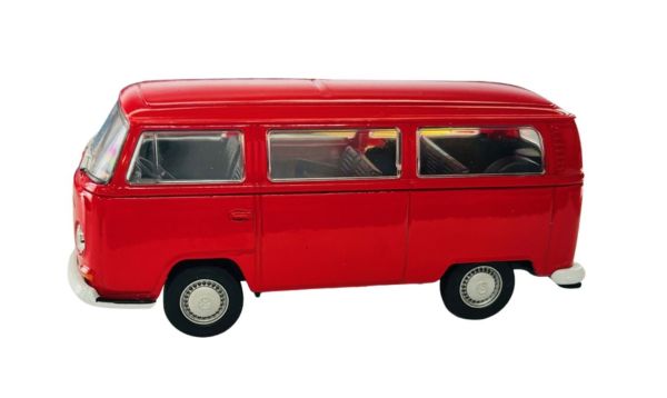 WEL49720ROUGE - VOLKSWAGEN T2 Bus 1972 Red - 1