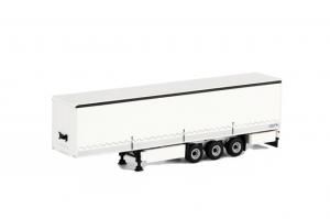 WSI03-1073 - 3 axle tarpaulin trailer. - 1
