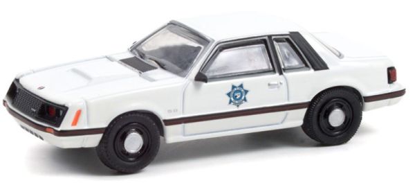 GREEN42970-A - FORD Mustang SSP 1982 Arizona department HOT PURSUIT series 39 in blister - 1