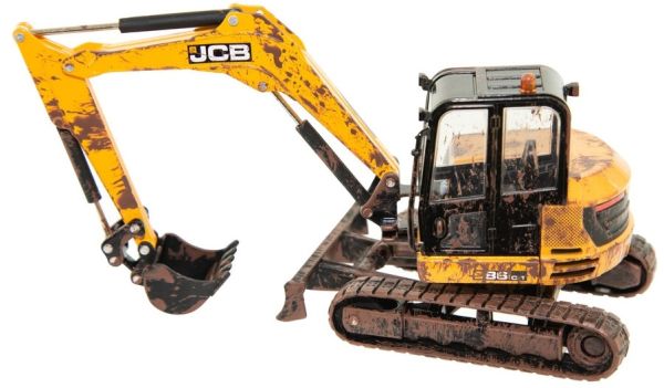 BRI43279 - JCB 86C-1 mini excavator soiled version - 1
