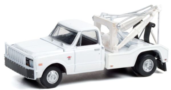 GREEN46070-A - CHEVROLET C-30 Tow Truck 1968 White in Blister - 1