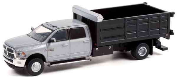 GREEN46080E - DODGE RAM 3500 with tipper 2018 DUALLY DRIVERS in blister - 1