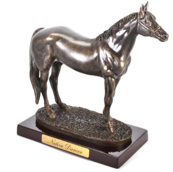 ATL4652118 - Racehorse Statue – Native Dancer - 1