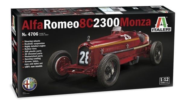ITA4706 - ALFA ROMEO 8C 2300 Monzato paint - 1