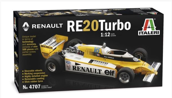 ITA4707 - RENAULT RM 23 Turbo F1 to be painted - 1