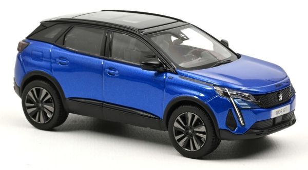 NOREV473919 - PEUGEOT 3008 GT Black Pack 2021 Vertigo Blue - 1