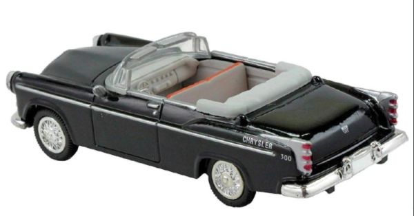 NEW48013K - CHRYSLER C-300 1955 convertible black - 1