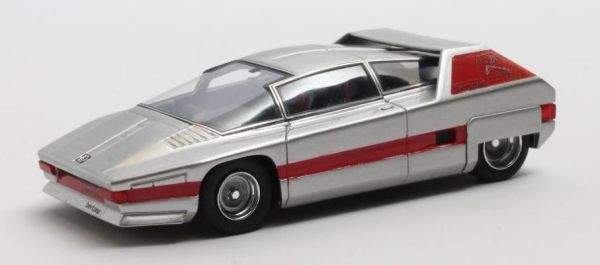 MTX50102-121 - ALFA ROMEO Navajo concept Bertone 1976 Silver - Limited to 408 units. - 1