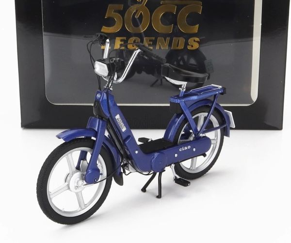 KKS50CC10032 - Vespa Piaggio Ciao moped, 1985, metallic blue - 1