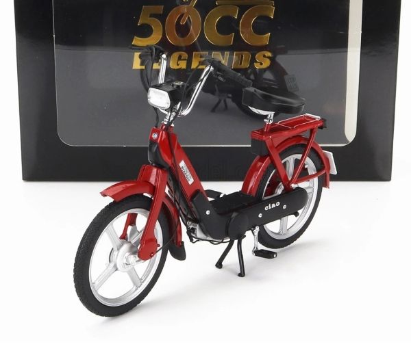 KKS50CC10033 - Vespa Piaggio Ciao moped, 1985, metallic red - 1