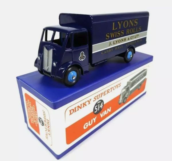 DIN514 - GUY Van 4x2 LYONS SWISS ROLLS truck - Atlas Edition - 1