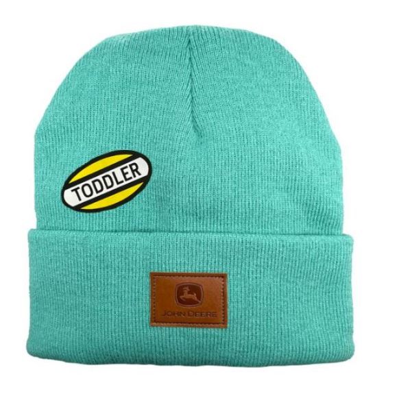 MC53090002SW - JOHN DEERE children's blue beanie - 1